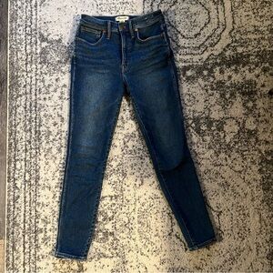 Madewell high waisted skinny jeans